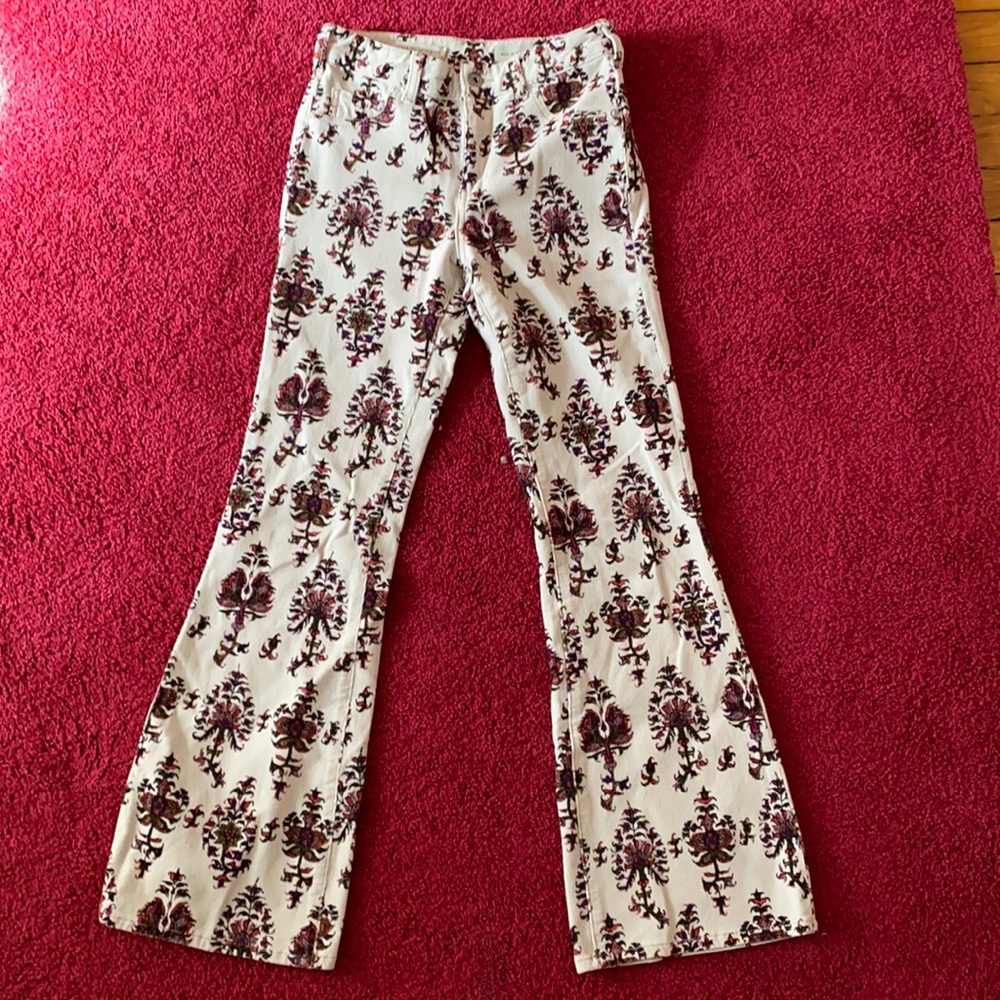 Anthropologie High-rise Corduroy Pants